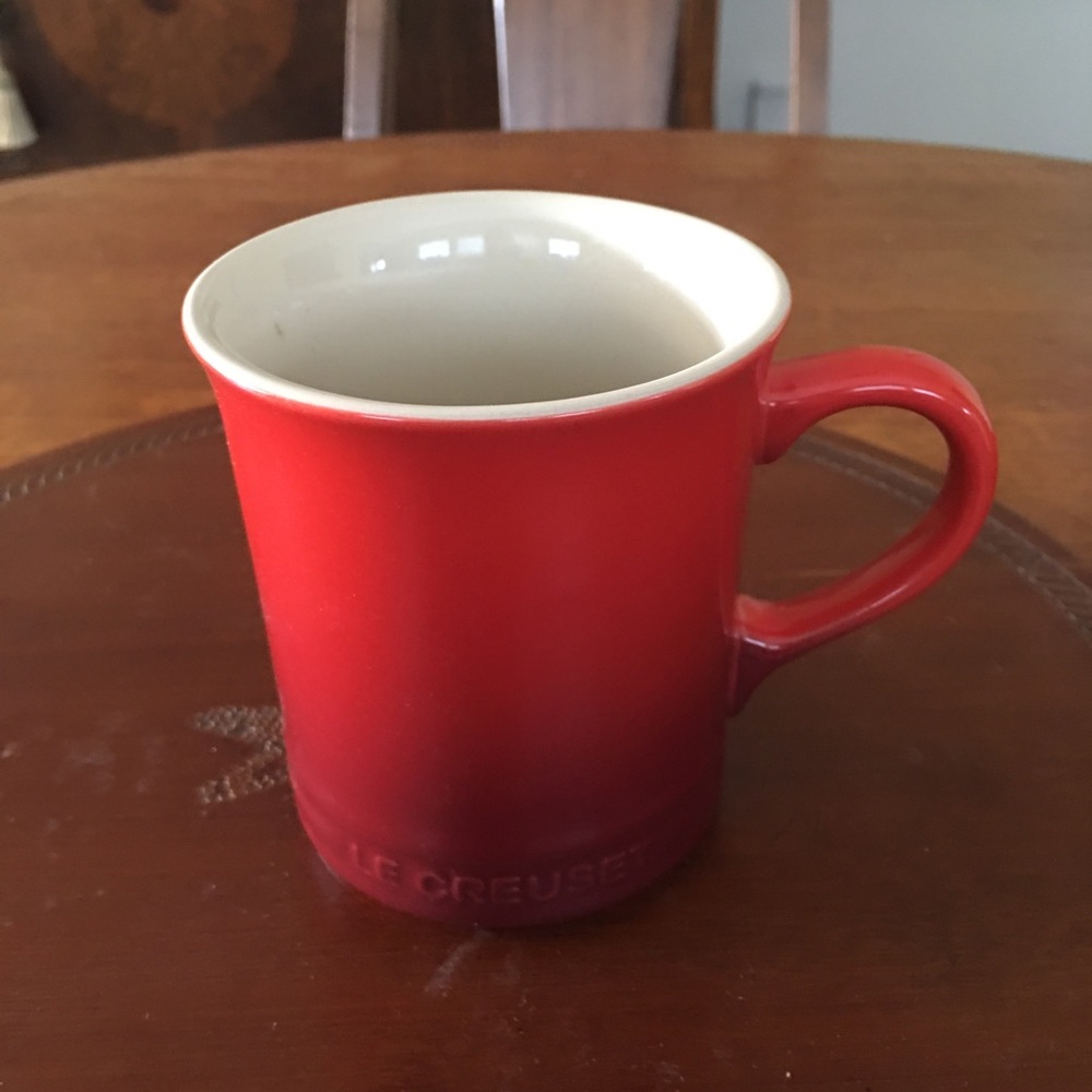 Le Creuset Stoneware Coffee Mug 14oz - Color Cerise